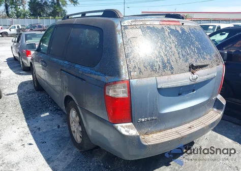 2008 Kia Sedona Ex z USA, uszkodzony, nr VIN KNDMB233986246681